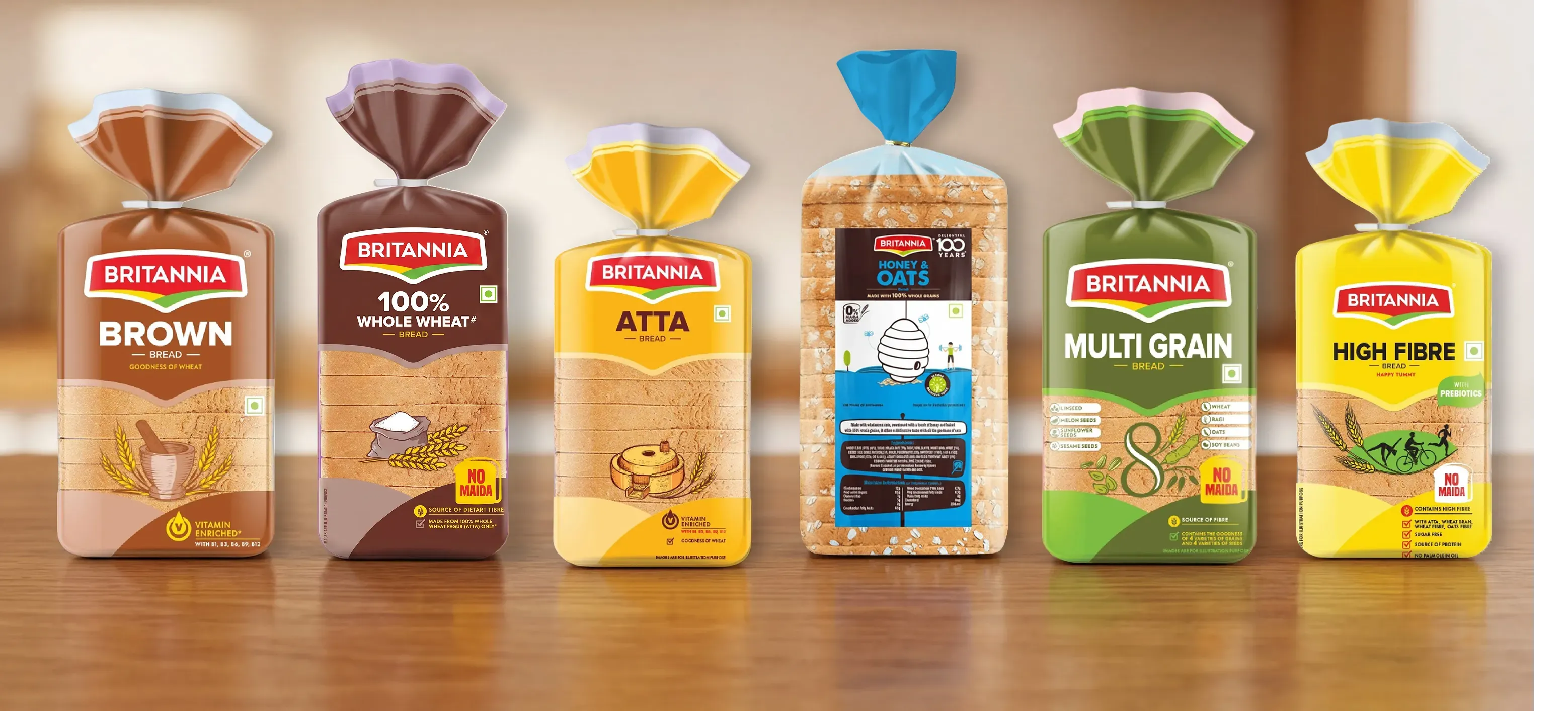 Bread without maida