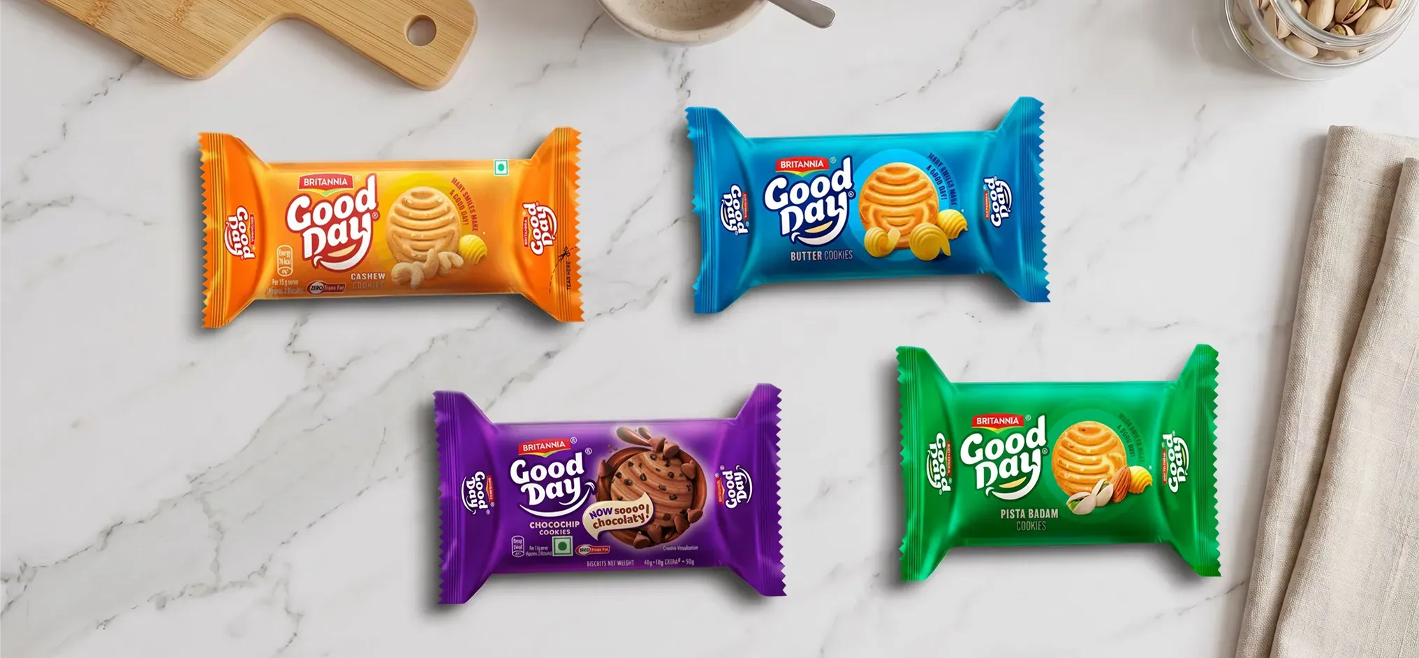 Good Day Cookies’ Variants