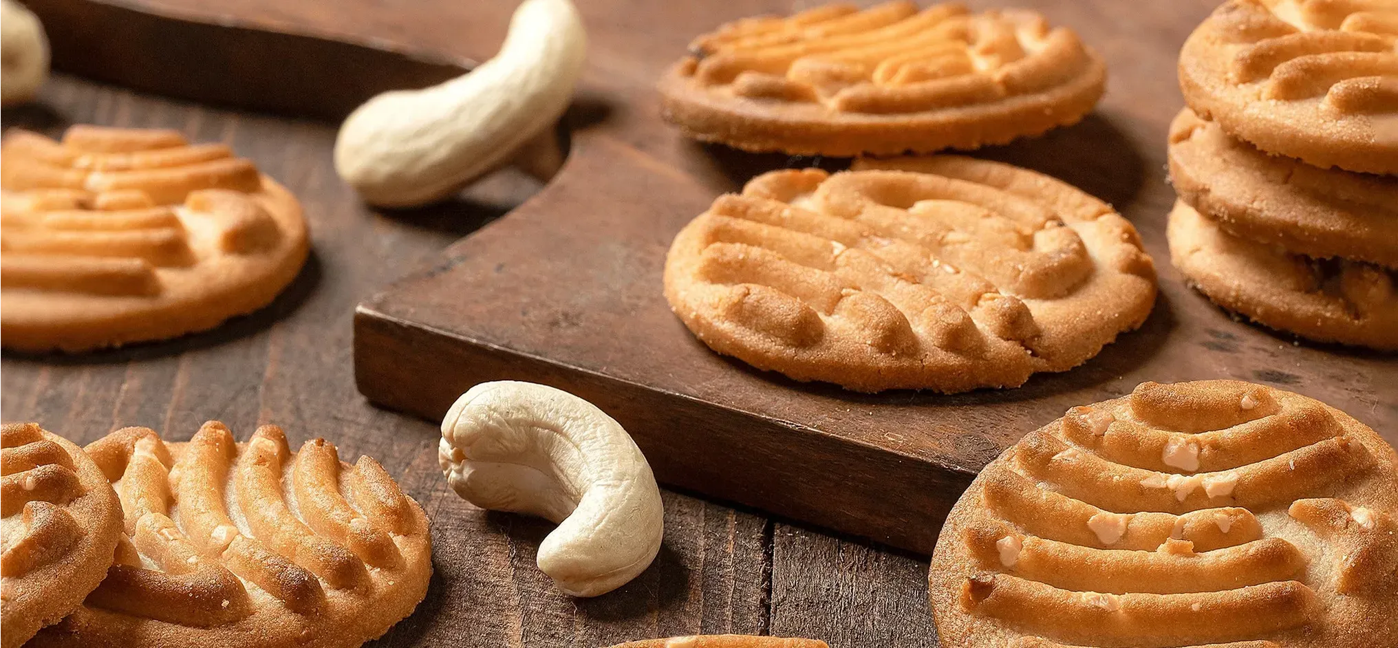 Britannia Good Day biscuits made with cashews and butter