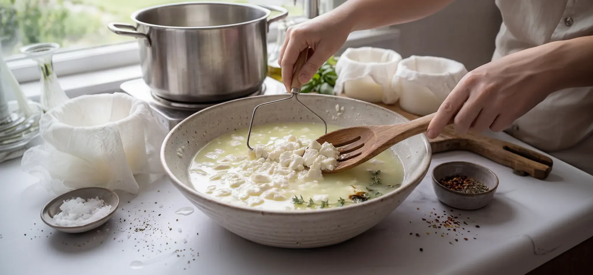 How is cheese made