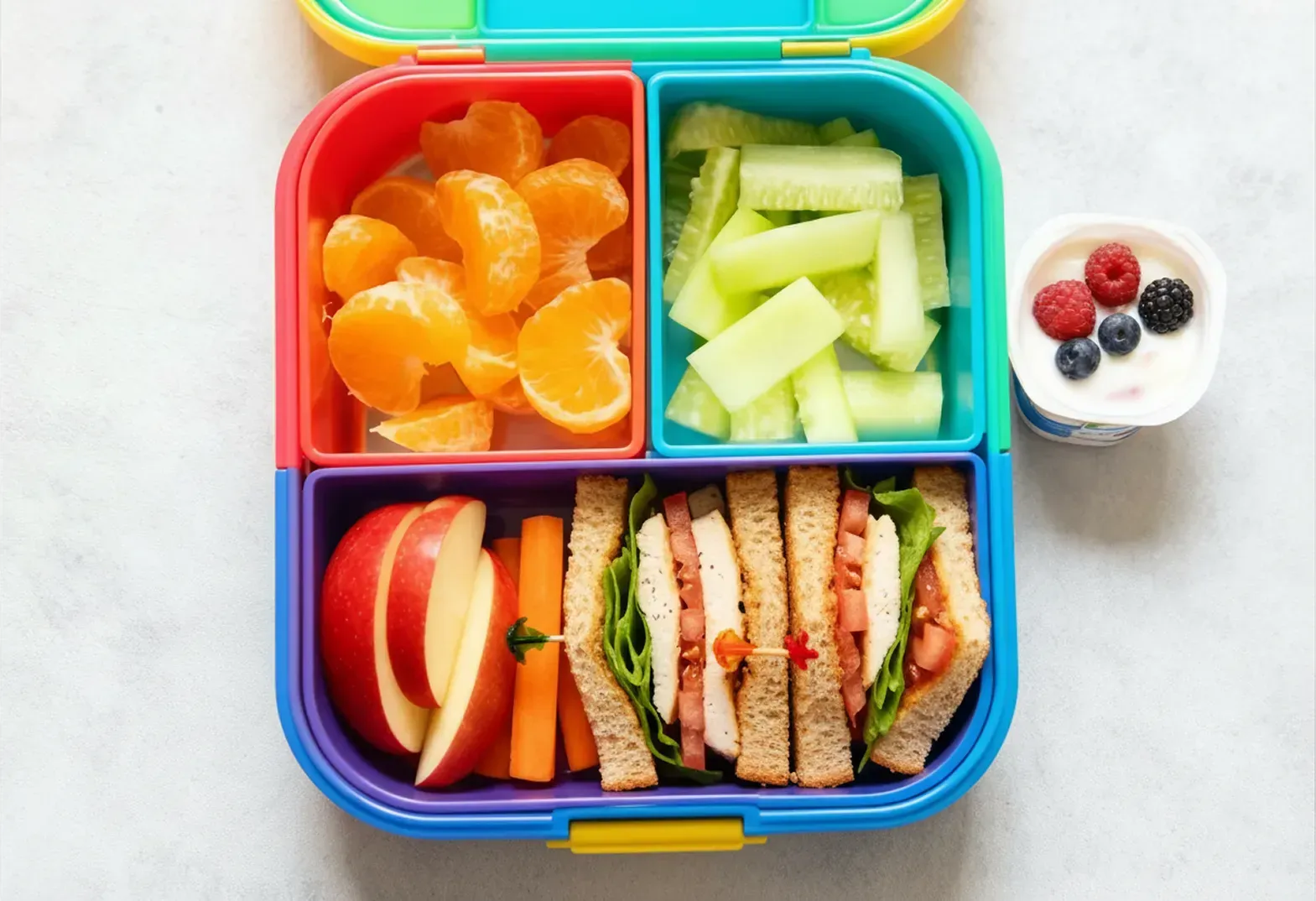 Smart Kids Lunch Ideas for School: Bright, Balanced & Lunch-Box Friendly